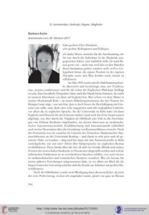 Antrittsrede vom 28. Oktober 2017