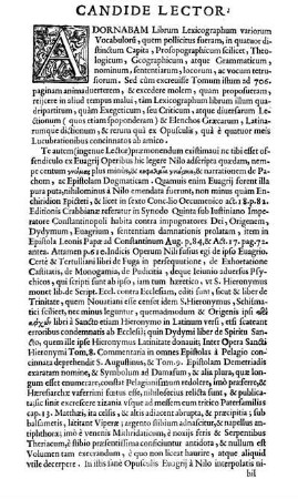 Candide Lector