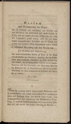 Versuch einer Beantwortung der Frage:[...]