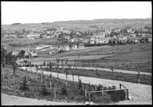 Seifhennersdorf. Blick auf Seifhennersdorf
