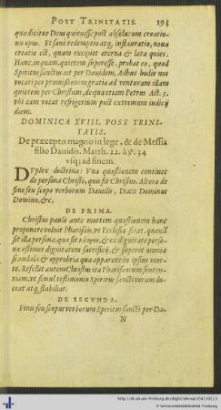 Dominica XVIII. Post Trinitatis