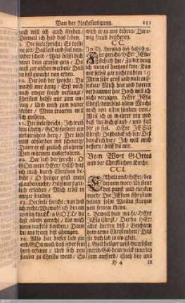 Vom Wort Gottes und der Christlichen Kirche.