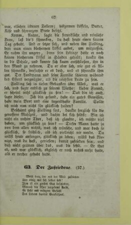 63. Der Zufriedene