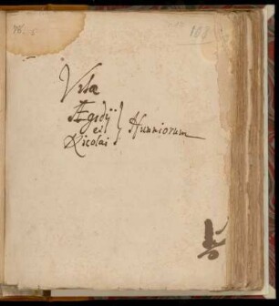 Vita Aegidy et Nicolai Hunniorum