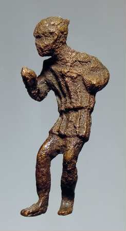 Römische Statuette eines Sklaven