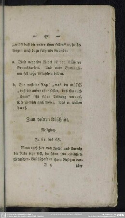 Zum dritten Abschnitt