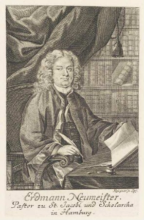 Bildnis des Erdmann Neumeister