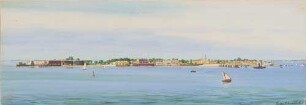 Gesamtbild der Stadt Mocambique - Port. Mocambique