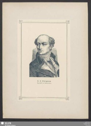 D. C. Pèrignon, Marschall des Kaiserreiches