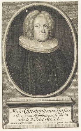 Bildnis des Jo. Christophorus Krüsike