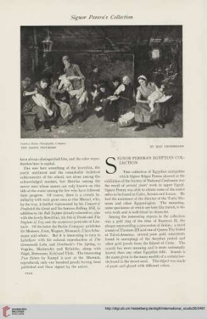 Signora Perera's egyptian collection