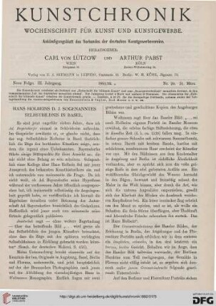 Heft 20 (31. März 1892)