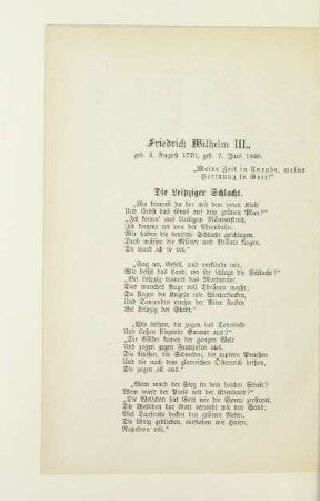 Friedrich Wilhelm III.