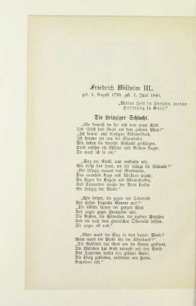 Friedrich Wilhelm III.