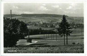 Pulsnitz. Blick nach Pulsnitz