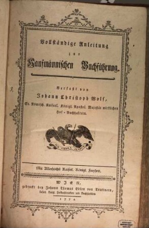 Vollständige Anleitung zur kaufmännischen Buchführung