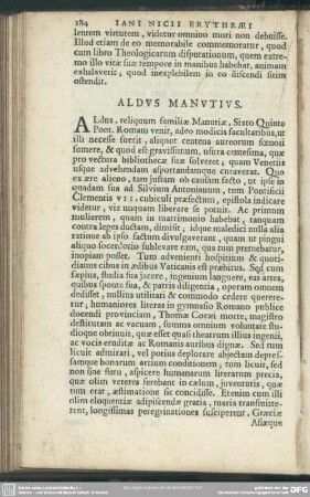 Aldus Manutius