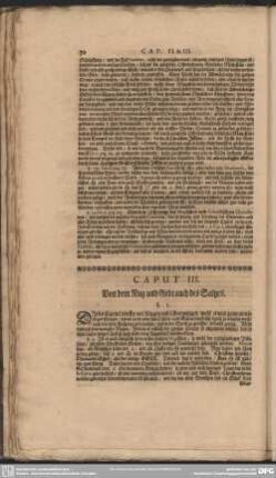 Caput III. Von dem Nutz und Gebrauch des Saltzes