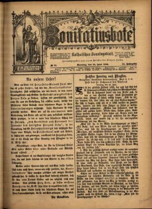 Ausgabe vom Sonntag, den 24. Juni 1894.