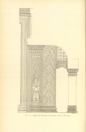 Fig. 58. Angkor Vat. Décoration d'un portique