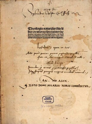 Theologia naturalis