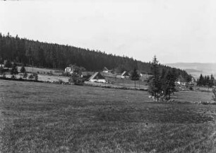 Umgebindehäuser : Umgebindehäuser im Oberdorf von Nové Hamry