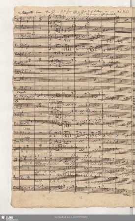 No. 15 Coro: Welche Freude welche Wonne