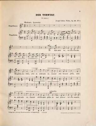 Vier Lieder : op. 56