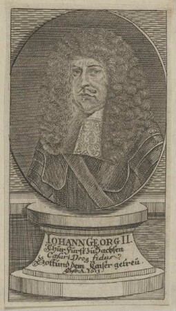 Bildnis des Iohann Georg II., Kurfürst von Sachsen