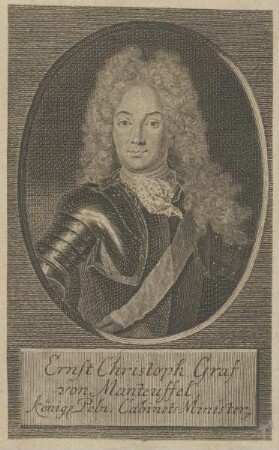 Bildnis von Ernst Christoph Graf von Manteuffel