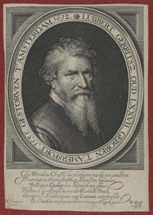 Bildnis des Lubbert Gerritsz