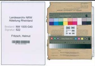 Entnazifizierung Helmut Fritzsch , geb. 23.01.1902 (Rechtsanwalt)