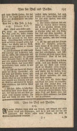 XIX. Von der Buß und Beichte
