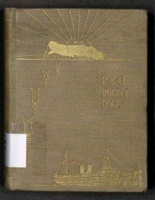 The P. & O. Pocket Book. - (Second Issue.);Illustrations and Maps.