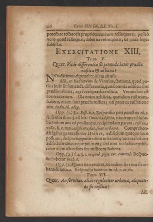 Exercitatione XIII.