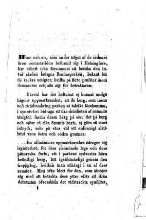 Undersökning af ett invid Helsingfors funnet mineral