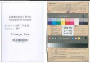 Entnazifizierung Peter Schnerger , geb. 20.03.1903 (Kraftfahrer)