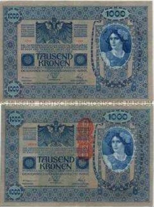 Deutsch-Österreich, 1000 Kronen