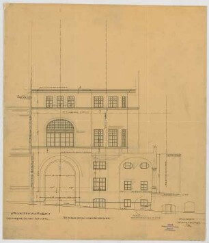 Thiersch, Friedrich von; München; Münchner - Kindl - Keller, Erweiterungsbau - Ansicht
