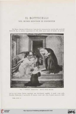 24: Il Botticelli nel Museo Kestner di Hannover