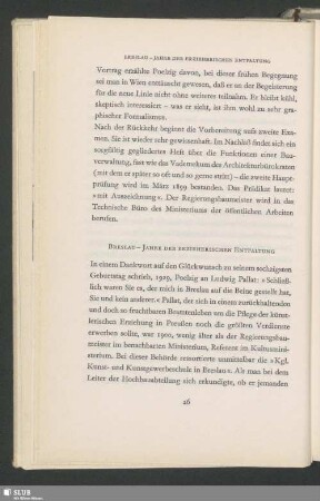 Breslau – Jahre Der Erzieherischen Entfaltung