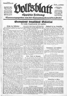 Volksblatt : Lippische Zeitung, Detmold