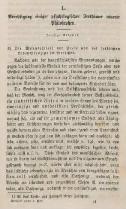 641-657 Berichtigung einiger psychologischer Irrthümer neuerer Philosophen : dritter Artikel