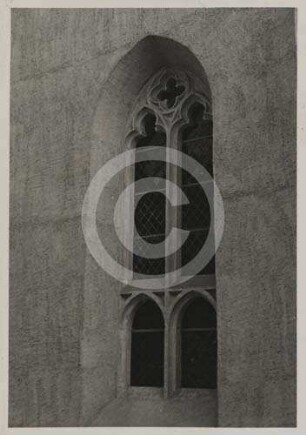 Maßwerkfenster der evangelischen Kirche Parchwitz