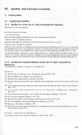 III. Quellen- und Literaturverzeichnis