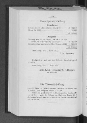Hans Speckter-Stiftung.
