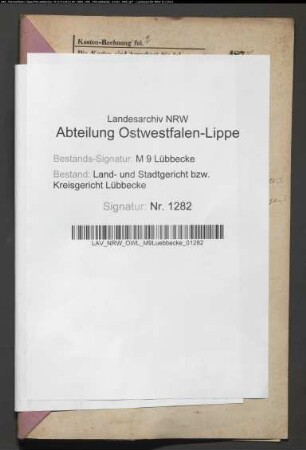 Erblasser: Schlüter, Friedrich; Erblasser: Schlüter, Engel, geb. Kückelane: Abschluss eines Erbvertrags