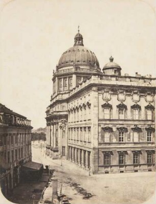Seitenansicht des Stadtschlosses