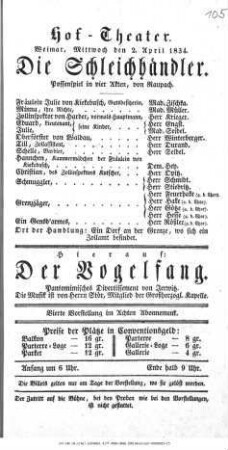 Der Vogelfang