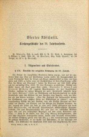 Lehrbuch der Kirchengeschichte für Studierende, 2,2